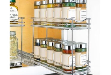 best pull out spice rack cabinet