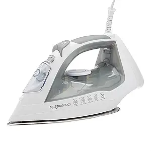Amazon Basics Stainless Steel Soleplate Steam Iron