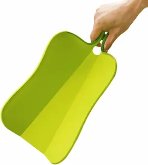 Folding Cutting Board Plastic Mat Ultra-Light Flexible Foldable Chopping Board Non-Slip Slate for Kitchen,Vegetable and Fruit Chopping Cutting and Rinsing