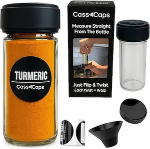 Spice Jar & Measuring Cap Set