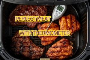 Best Meats to Cook in an Air Fryer Using a Smart Thermometer