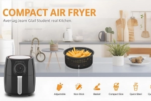 Game-Changing Air Fryer for Student Kitchens – Quick, Healthy Meals