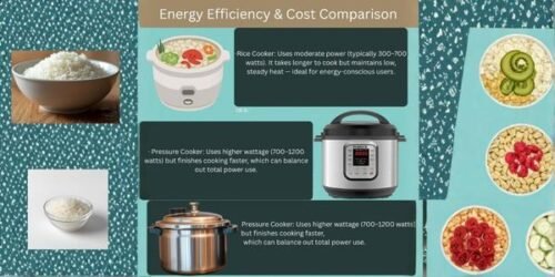 rice cooker vs. pressure cooker ENERGY EFFICIENCY & COST COMPARISON